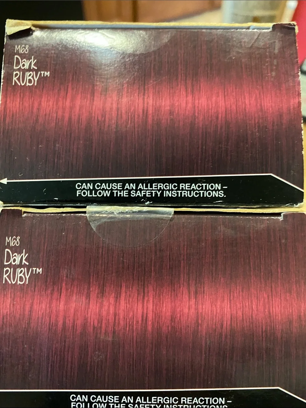 göt2b Metallics Hair Color by Schwarzkopf - Dark Ruby (M68) NIB
